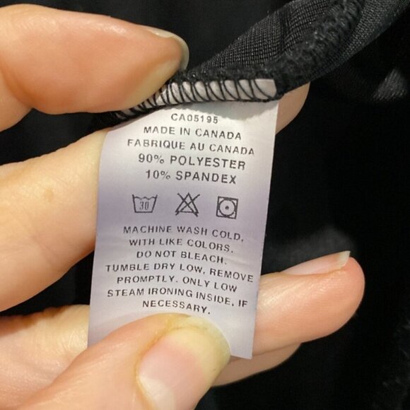 Picadilly Black Velvet Top & Cardigan Size M - Picture 15 of 16